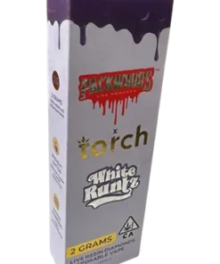 Kup Packwoods X Torch White Runtz Live Resin
